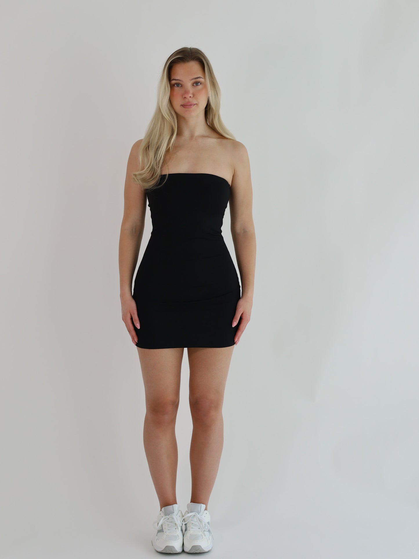 Oslo Bandeau Dress - Midnight